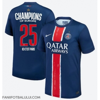 Paris Saint-Germain Tricou Fotbal Replică 2024-25 UCL Champions Barbati Acasa